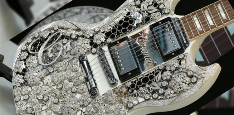 دنیا کا مہنگا ترین گیٹار