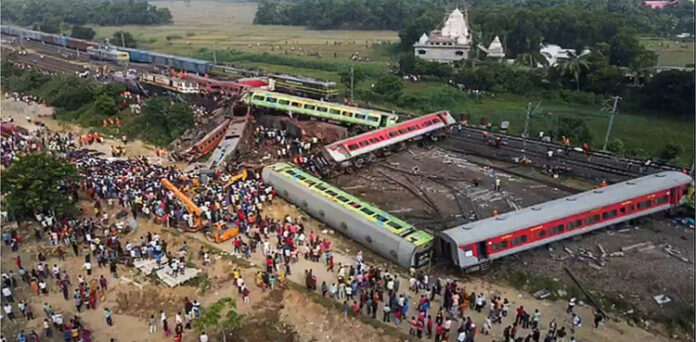 بھارت ٹرین حادثہ
