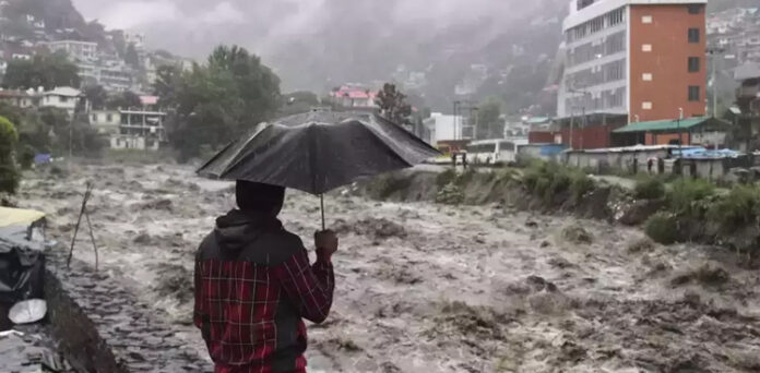 بھارت بارش تباہی