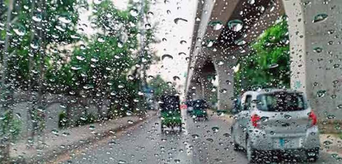 کراچی بارش