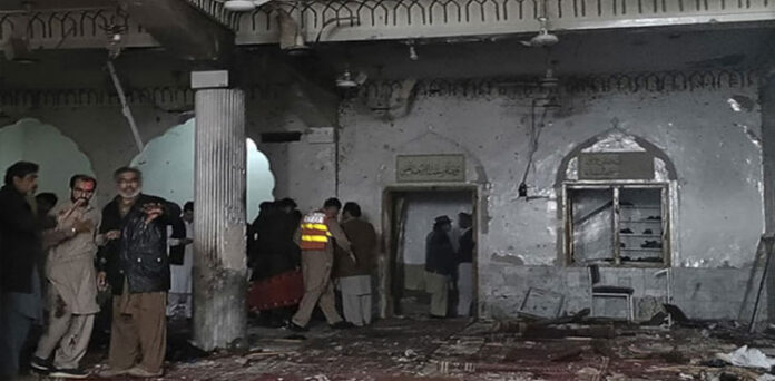 علی مسجد خودکش دھماکے
