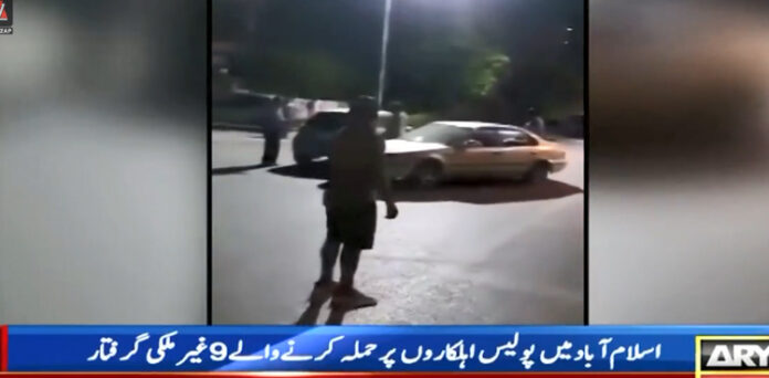 اسلام آباد پولیس حملہ
