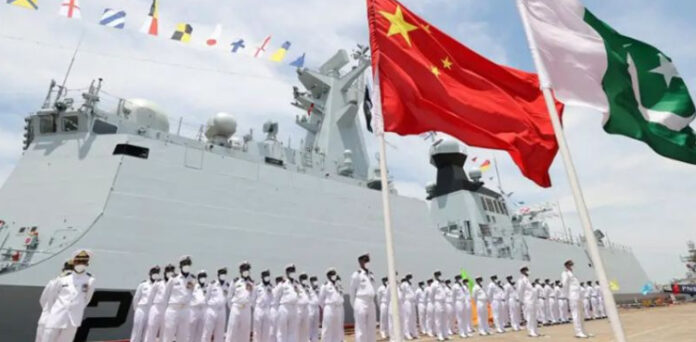 پاکستان چین بحری مشق
