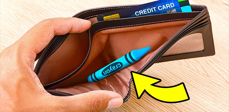 Pourquoi est-il important de garder un « crayon de cire » dans le portefeuille ?