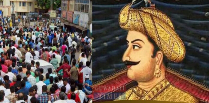 بھارت میں ٹیپو سلطان کے مجسمے کی بے حرمتی، کشیدگی پھیل گئی