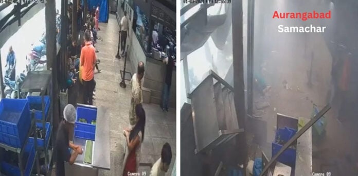 بھارت میں ریسٹورنٹ کے اندر زوردار دھماکا، فوٹیج منظرِ عام پر آگئی