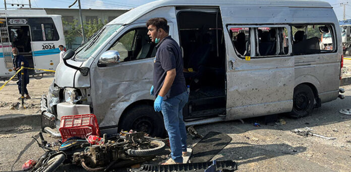 خودکش دھماکے کراچی