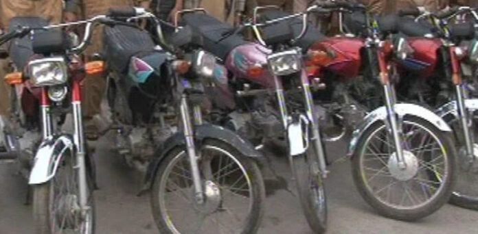 کراچی: 2 ہزار سے زائد موٹر سائیکل چوری کرنے والا ملزم گرفتار motorcycle