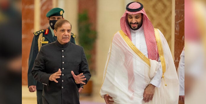 شہباز شریف کی محمد بن سلمان سے اہم ملاقات