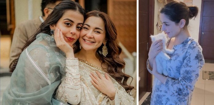 ہانیہ عامر نے اپنی ’ایشوریا‘ یشما گل کو دیدی
