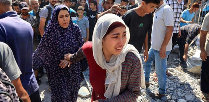 اسرائیل کا غزہ کے اسکول پر فضائی حملہ، مزید 25 فلسطینی شہید