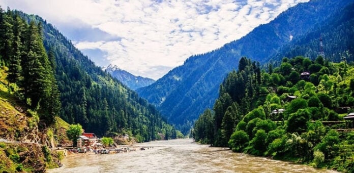 دریائے نیلم میں پانی کی کمی کی خبر بے بنیاد قرار