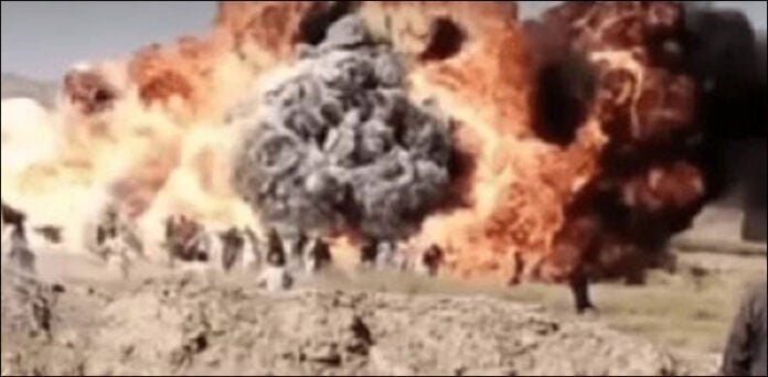 نوشکی آئل ٹینکر دھماکا