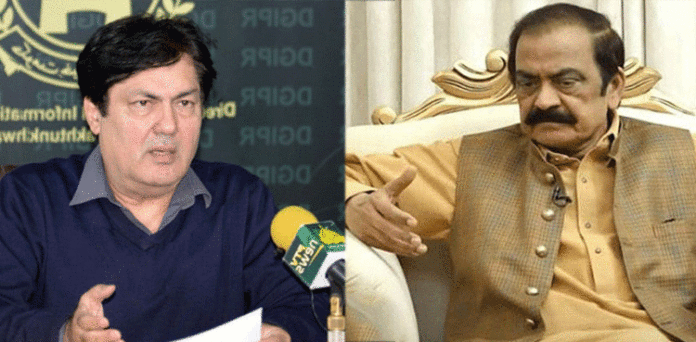 رانا ثنا اللہ کی بیرسٹر سیف سے اہم ملاقات، دونوں میں کیا بات چیت ہوئی؟