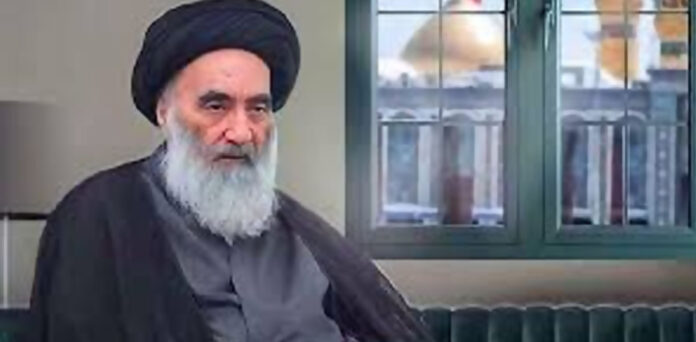 عراقی مذہبی رہنما آیت اللّٰہ سید علی حسینی سیستانی کا اسرائیلی حملوں پر بیان سامنے آگیا