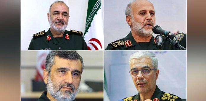 ایران کے اعلیٰ فوجی کمانڈرز، جوہری سائنسدانوں کی سرکاری اعزاز کیساتھ تدفین کا اعلان