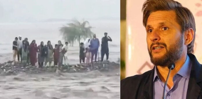 دریائے سوات میں ڈوبنے والے بے بسی کی تصویر بنے رہے، شاہد آفریدی