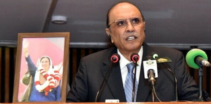 بینظیر بھٹو کے وژن کے تحت جمہوریت کو مستحکم کریں گے، صدر مملکت زرداری