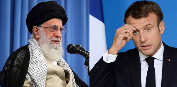 میکرون: ایران میں حکومت کا تختہ الٹنے کا ارادہ سنگین غلطی ہوگی