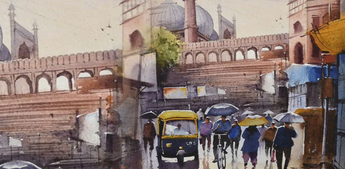 old delhi pakistan urdu writer