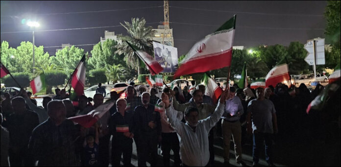 ایران جنگ بندی جشن تہران