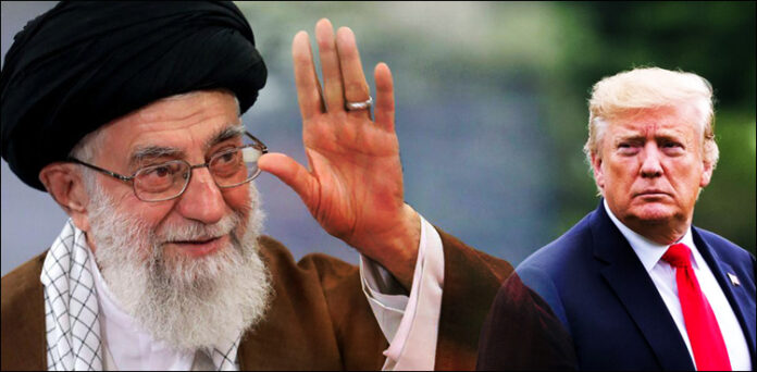 ٹرمپ ایران سپریم لیڈر آیت اللہ خامنہ ای