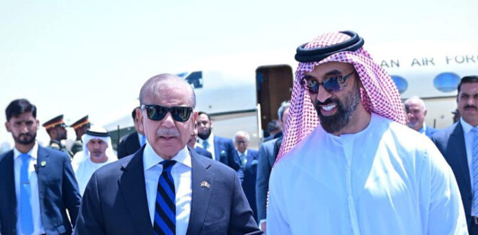 شہباز شریف متحدہ عرب امارات