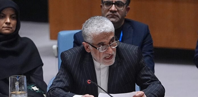 ایرانی مندوب عامر سعید