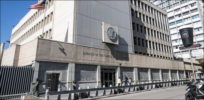 امریکی سفارتخانہ ایرانی حملہ تل ابیب