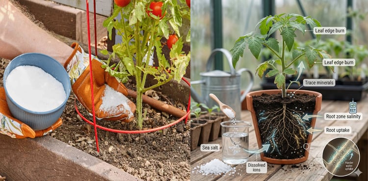 نمک ڈالنے سے درخت کیا زیادہ پھل دیتا ہے؟ حقیقت سامنے آگئی