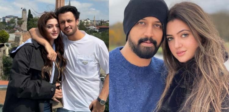 عاطف اسلم کا شادی کی سالگرہ پر اہلیہ کے لیے محبت بھرا پیغام