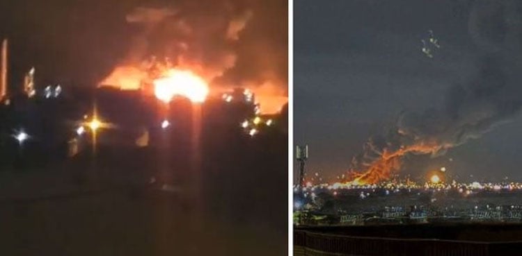 امریکا اور اسرائیل کا تبریز میں پیٹروکیمیکل پلانٹ پر حملہ