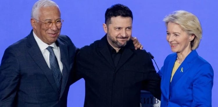 یورپی یونین نے یوکرین کیلئے قرض اور روس پر پابندیوں کی منظوری دیدی