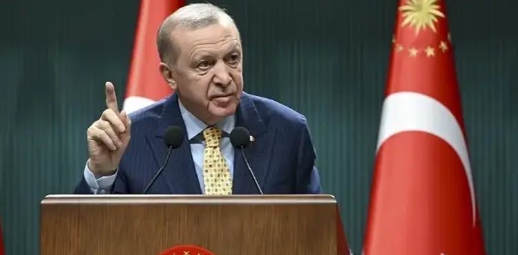 ترک صدر نے اسرائیل کیخلاف فوجی کارروائی کی دھمکی دے دی