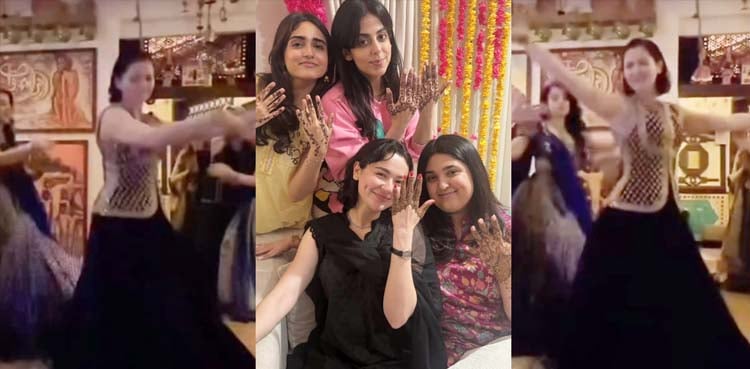 ہانیہ عامر کا دوست کی شادی میں ڈانس، ویڈیو وائرل