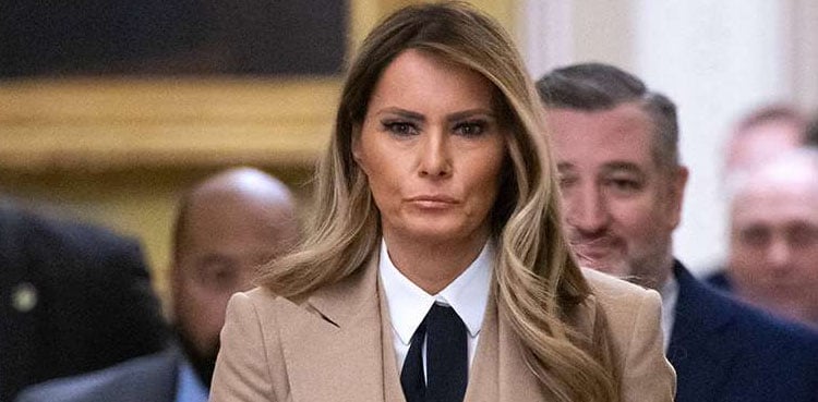 میلانیا ٹرمپ نے جیفری ایپسٹین سے تعلقات کی خبروں پر خاموشی توڑ دی
