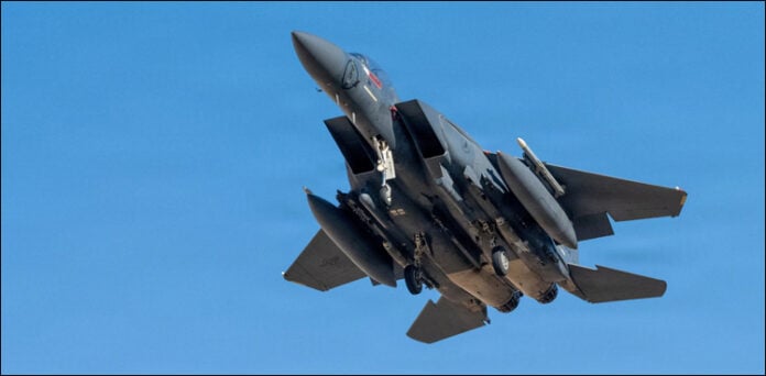 ایف 15 لاپتا پائلٹ