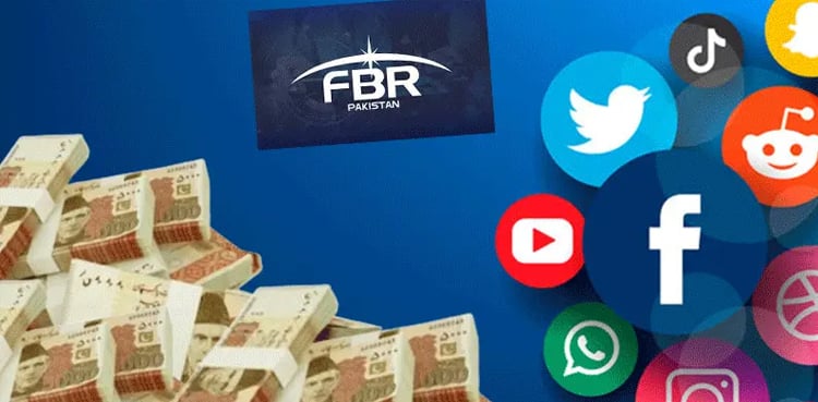 ایف بی آر سوشل میڈیا کی آمدن پر انکم ٹیکس وصولی کیلیے متحرک ہوگیا
