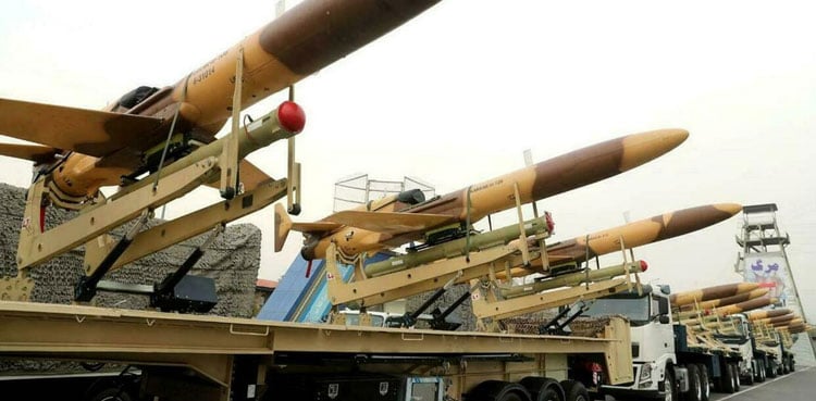 ایران کے  پاس 50 فیصد سے زائد میزائل لانچرز اور ہزاروں ڈرونز  موجود ہونے کا انکشاف