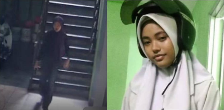 لڑکی لفٹ سے اچانک غائب ہو گئی