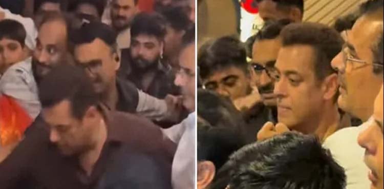 سلمان خان کی غصے میں ایک شخص کو دھکا دینے کی ویڈیو وائرل