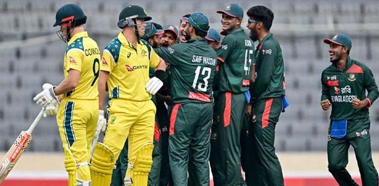 بنگلادیش نے آسٹریلیا کے خلاف 21 سال بعد ون ڈے میچ