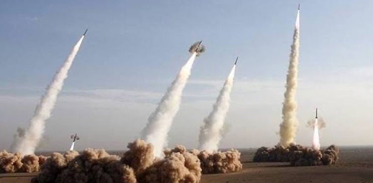 اسرائیل پر ایران کے  بیلسٹک میزائلوں کی نئی لہر، بن گوریان ا
