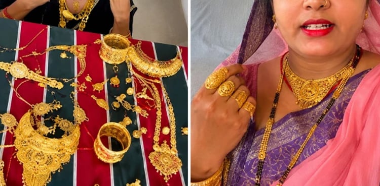 سوشل میڈیا پر زیورات کی نمائش خاتون کو بہت مہنگی پ