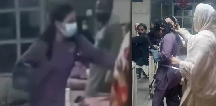 لاہور: گلاب دیوی اسپتال میں ڈاکٹر اور مریض کے لواحقین میں جھگڑا، دو خواتین گرفتار