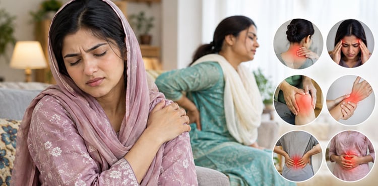 خواتین میں جسمانی درد اور ہر وقت تھکن کا احساس کس بیماری کی علامات ہیں؟ نئی تحقیق